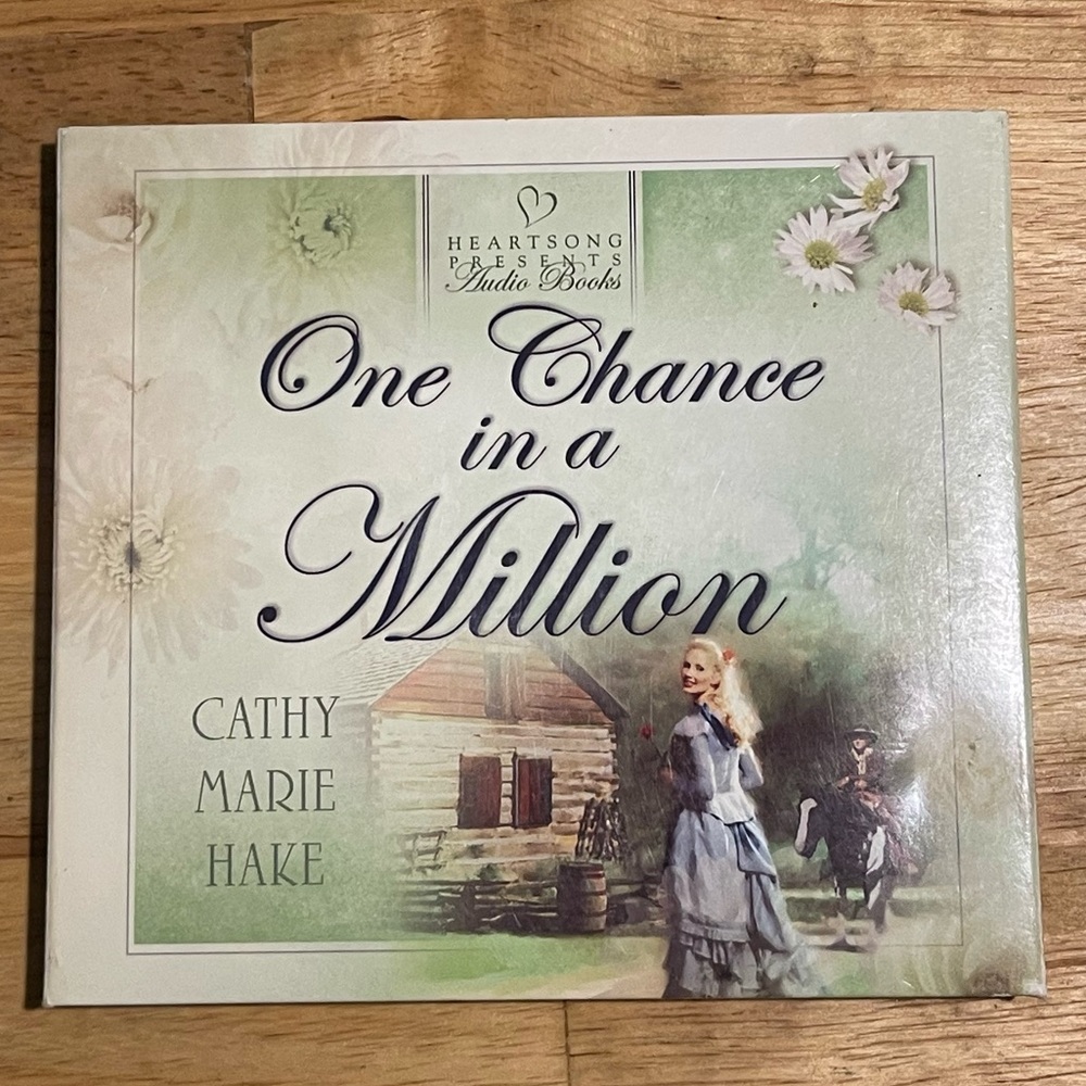 One Chance in a Million Cathy Marie Hake Unabridged Audiobook 4 CD Set